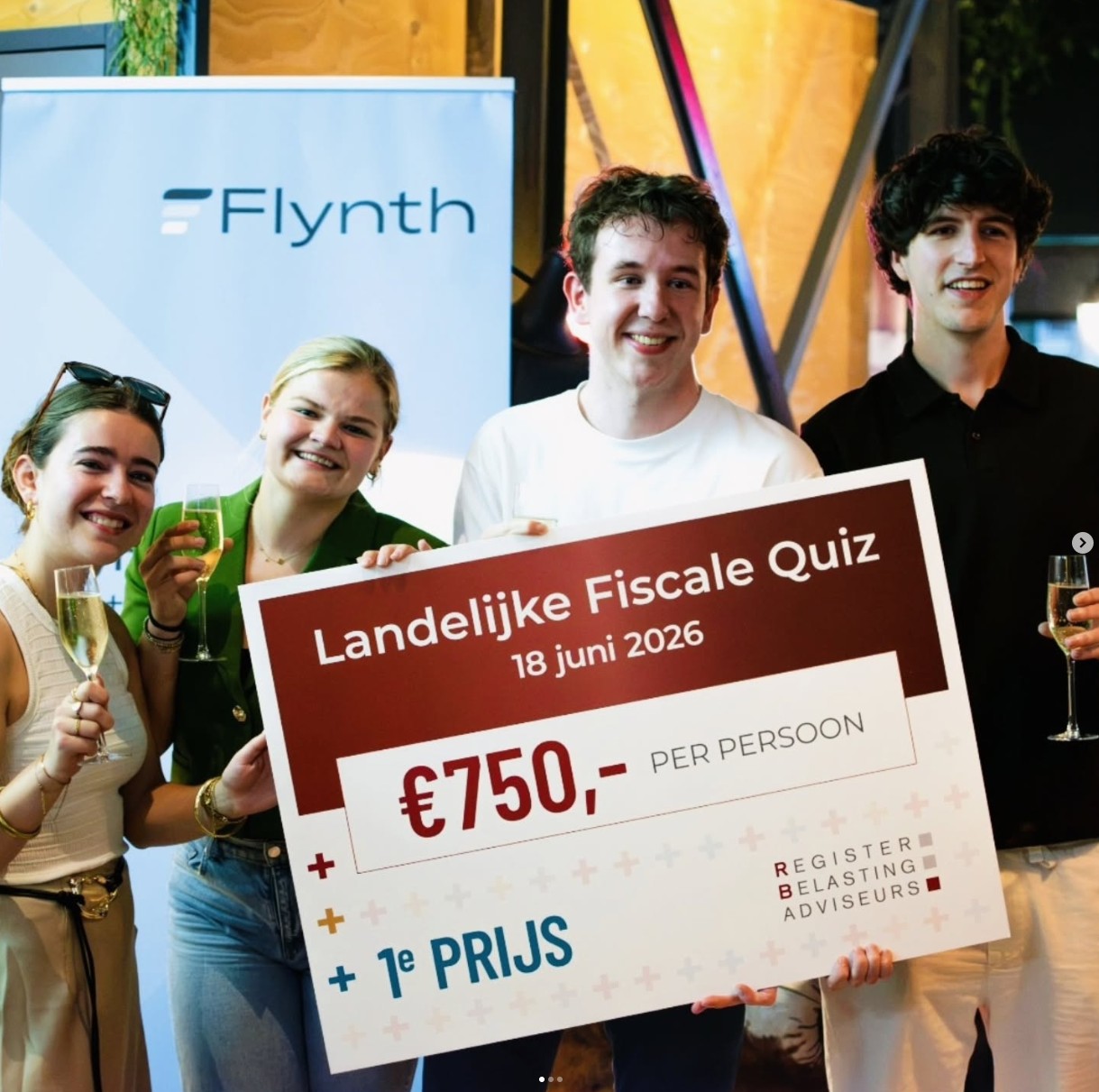 Competitie en gezelligheid komen samen tijdens de Landelijke Fiscale Quiz 2026