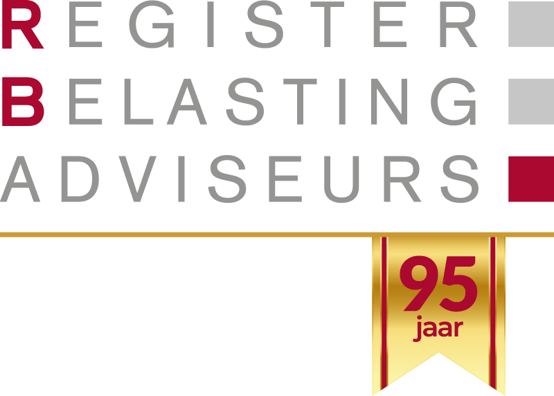 Register Belastingadviseurs 95 jaar logo